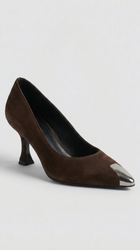 Stiletto punta cromado