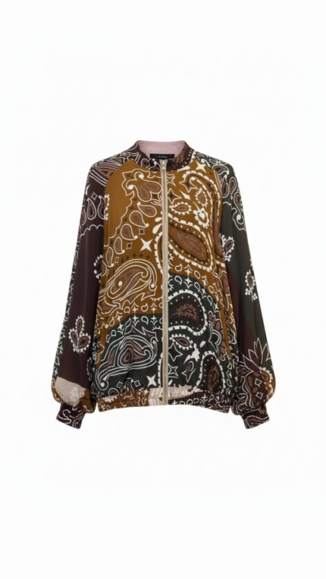 Chaqueta bomber reversible