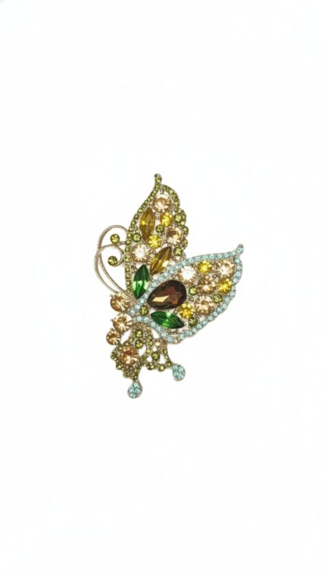 Broche Mariposa Verde
