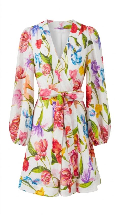 Vestido Algodón Floral