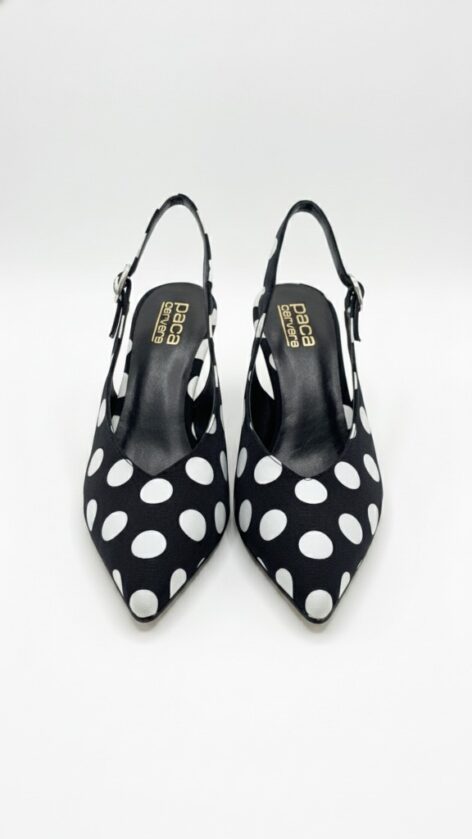 Stiletto Lunares Negro