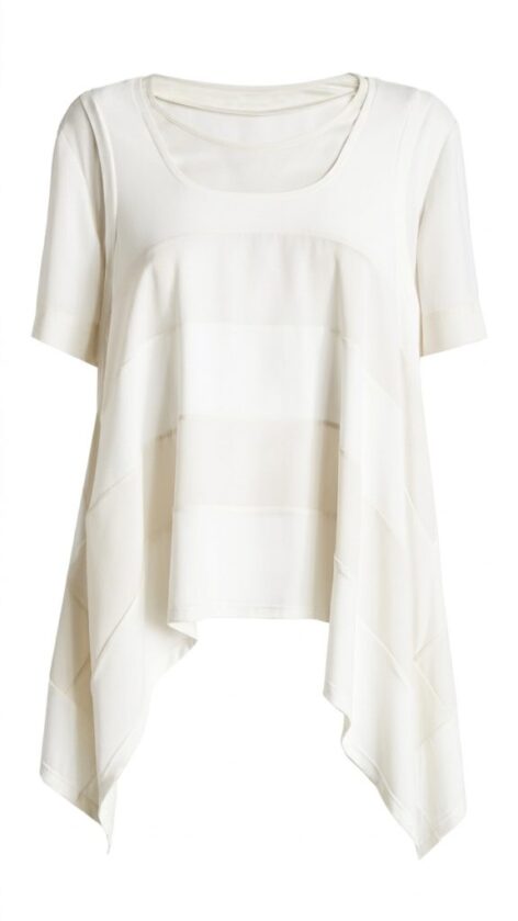 Camiseta picos laterales