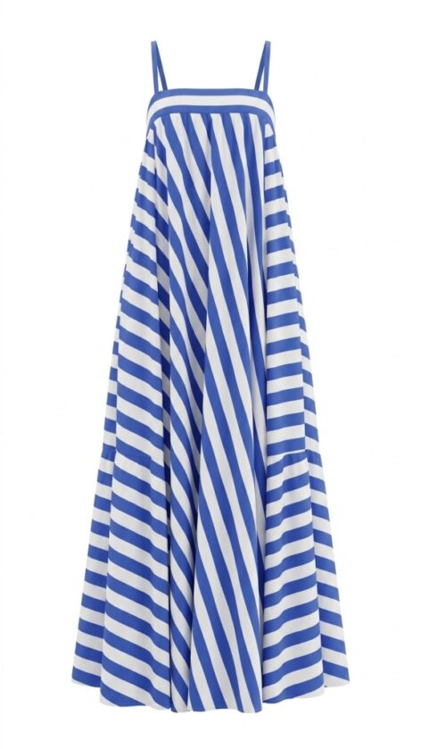 Vestido Rayas Tirantes